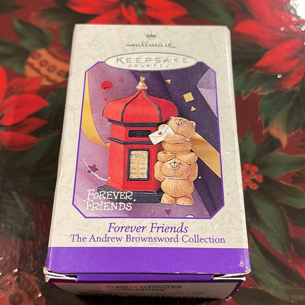 Hallmark keepsake forever friends Andrew brownsword collection nwt